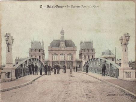 Le Nouveau Pont et la Gare Saint-Omer