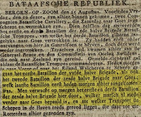 Leydse Courant 19 augustus 1803