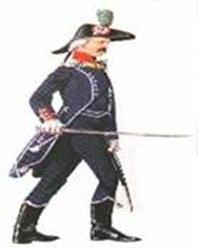 Kledij lichte Infanterie 1795 (Jagers)